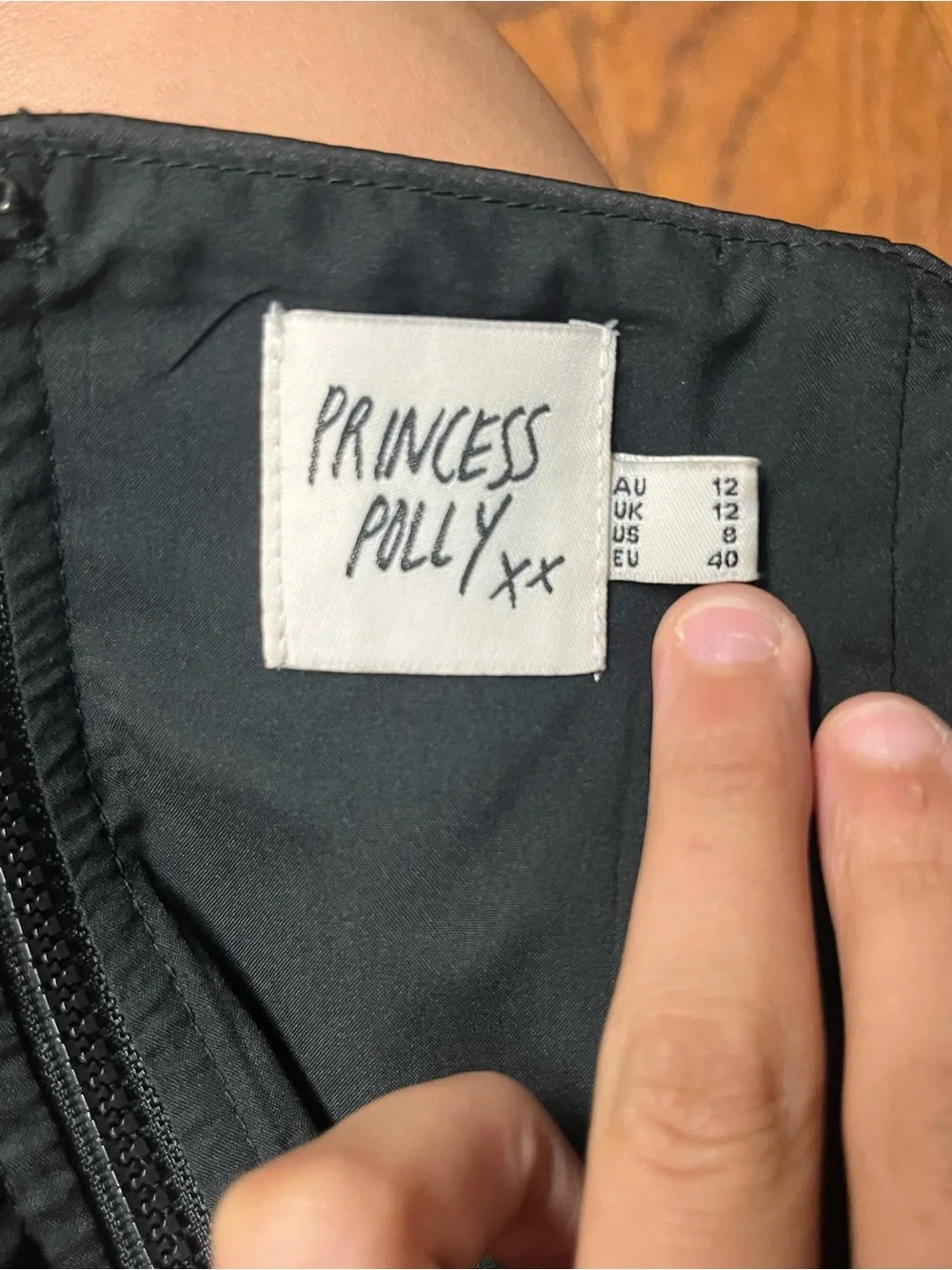 Princess Polly markwell long sleeve crop top